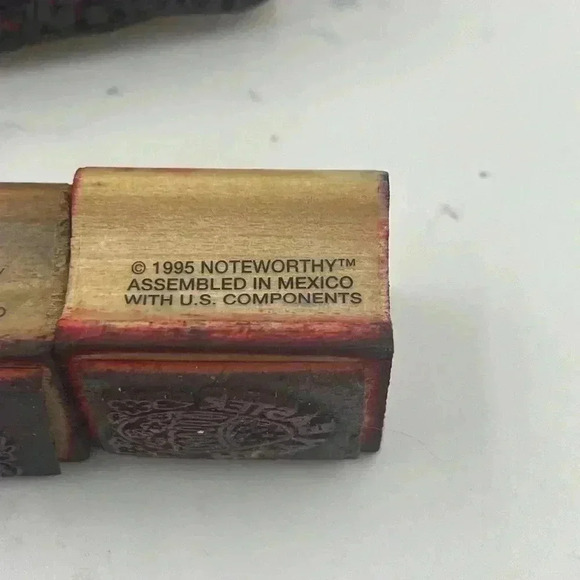 Small Wooden Rubber Stamps - Picture 9 of 13